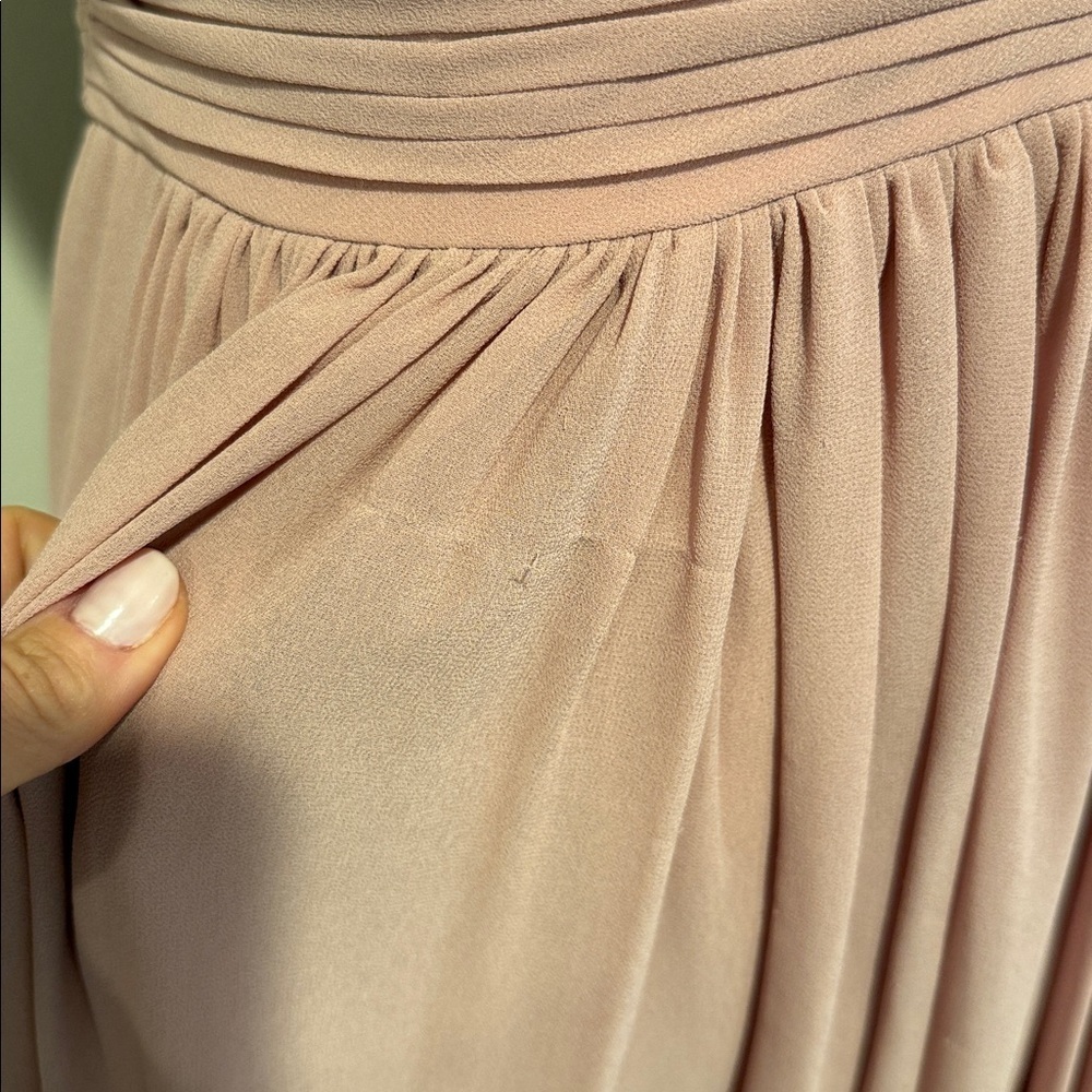 blush pink formal maxi dress by Free People size medium - Picture 6 of 9